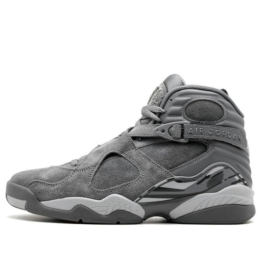 Air Jordan 8 Retro 'Cool Grey'  305381-014 Signature Shoe