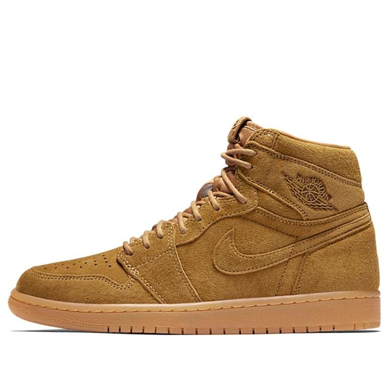 Air Jordan 1 Retro High OG 'Wheat'  555088-710 Signature Shoe